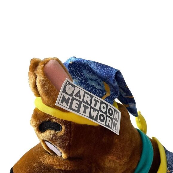 Cartoon Network 1998 XL 21” Scooby Doo Stuffed Animal Plush Dog Bedtime Pajamas - Picture 3 of 7